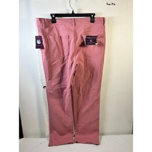 Gloria Vanderbilt Amanda Jeans Womens 16 Short Pink New Tapered Classic Rise